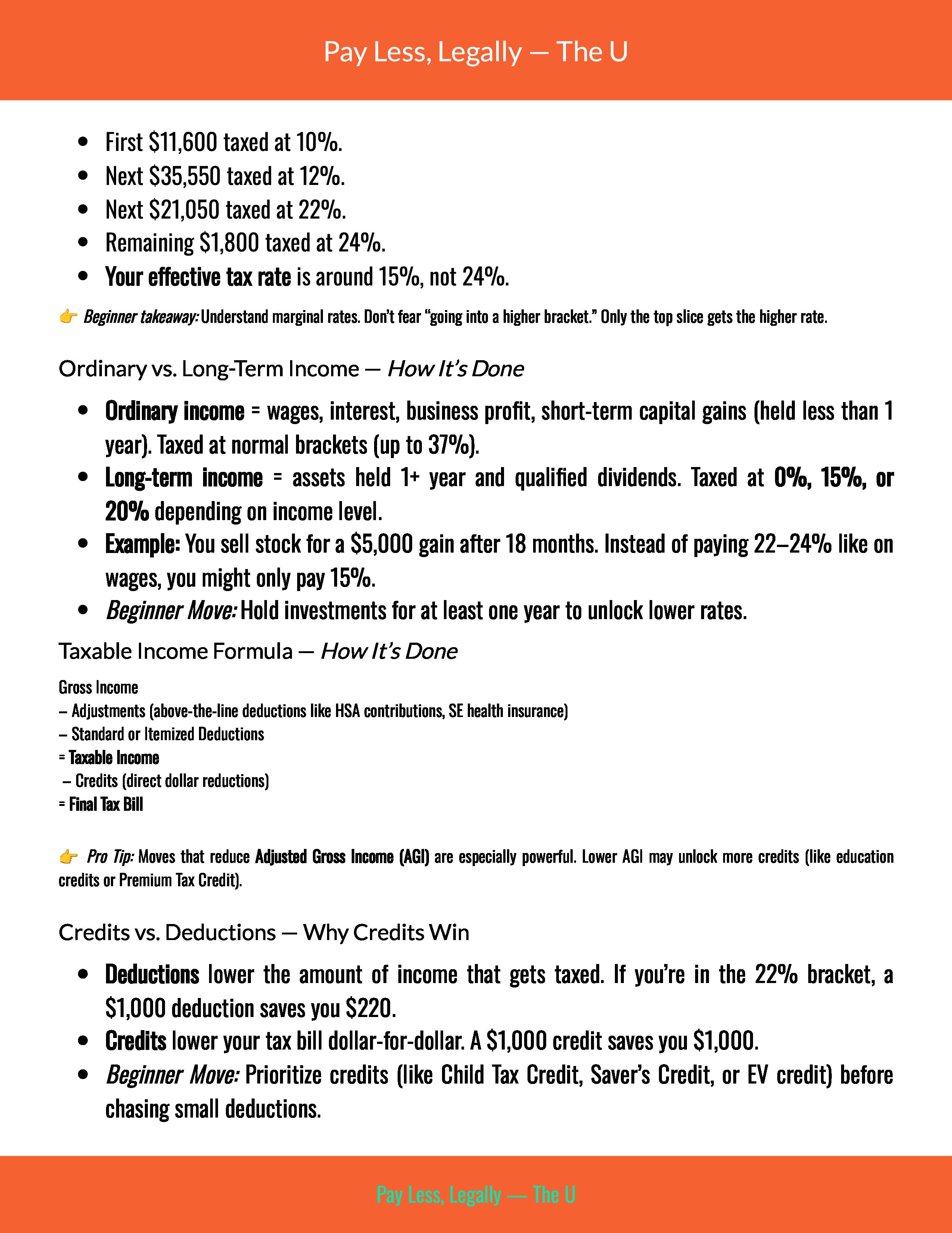 Pay Less, Legally: Tax Strategies for Beginners