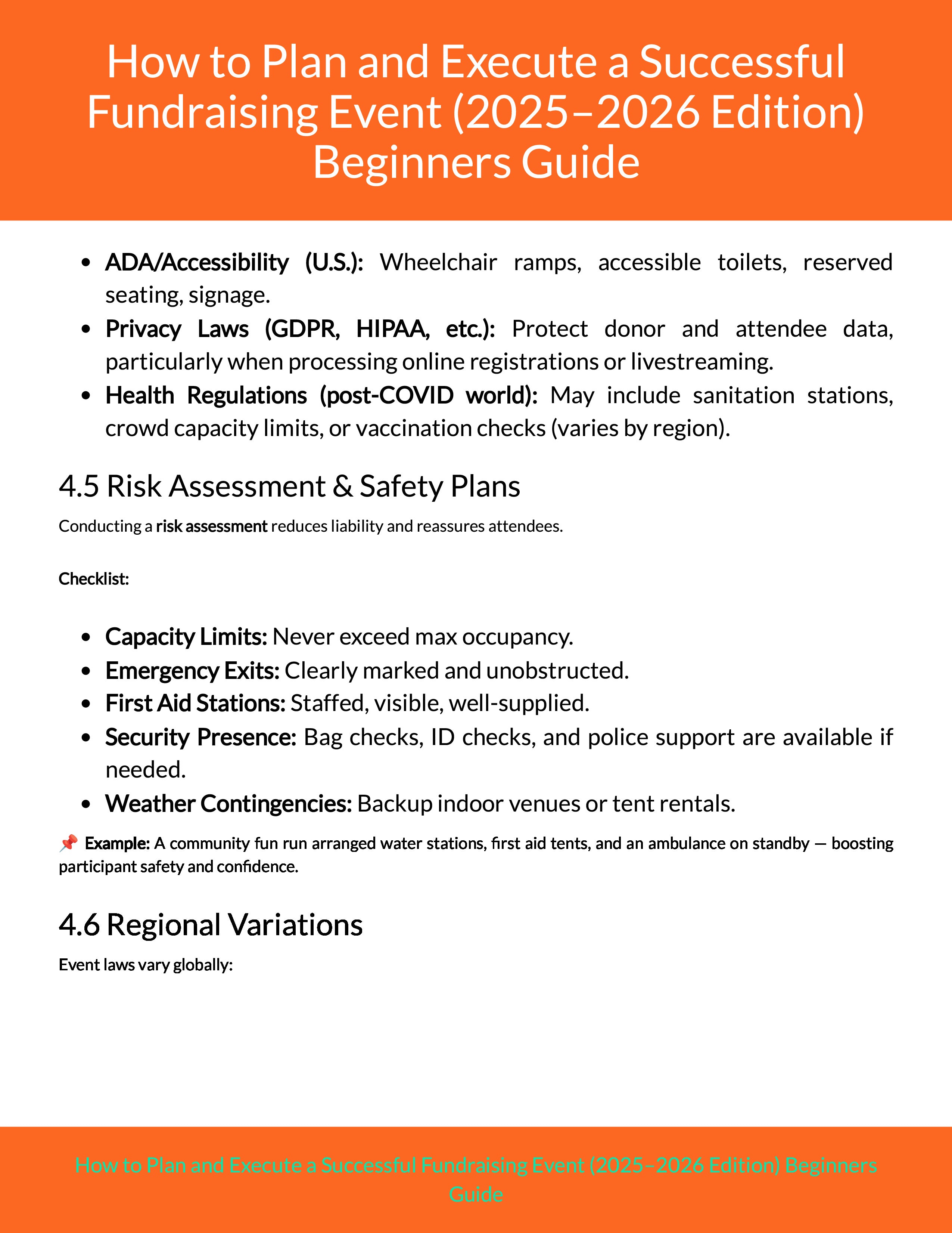 The Complete Guide to Fundraising Events