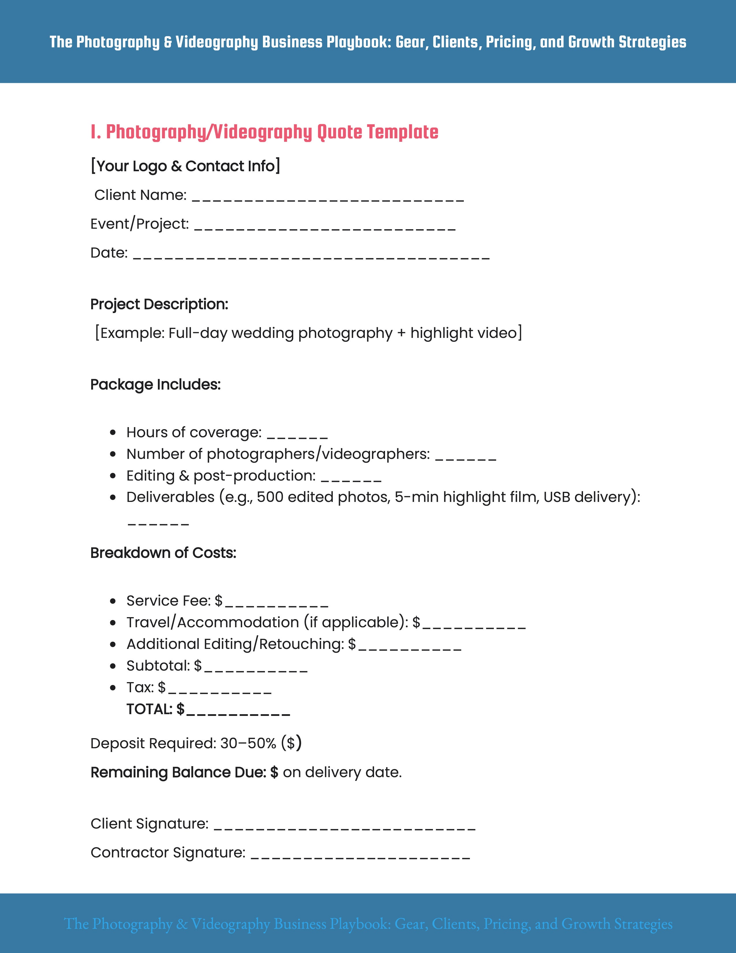 Profitable Photography & Videography! Build a creative business that pays eBook